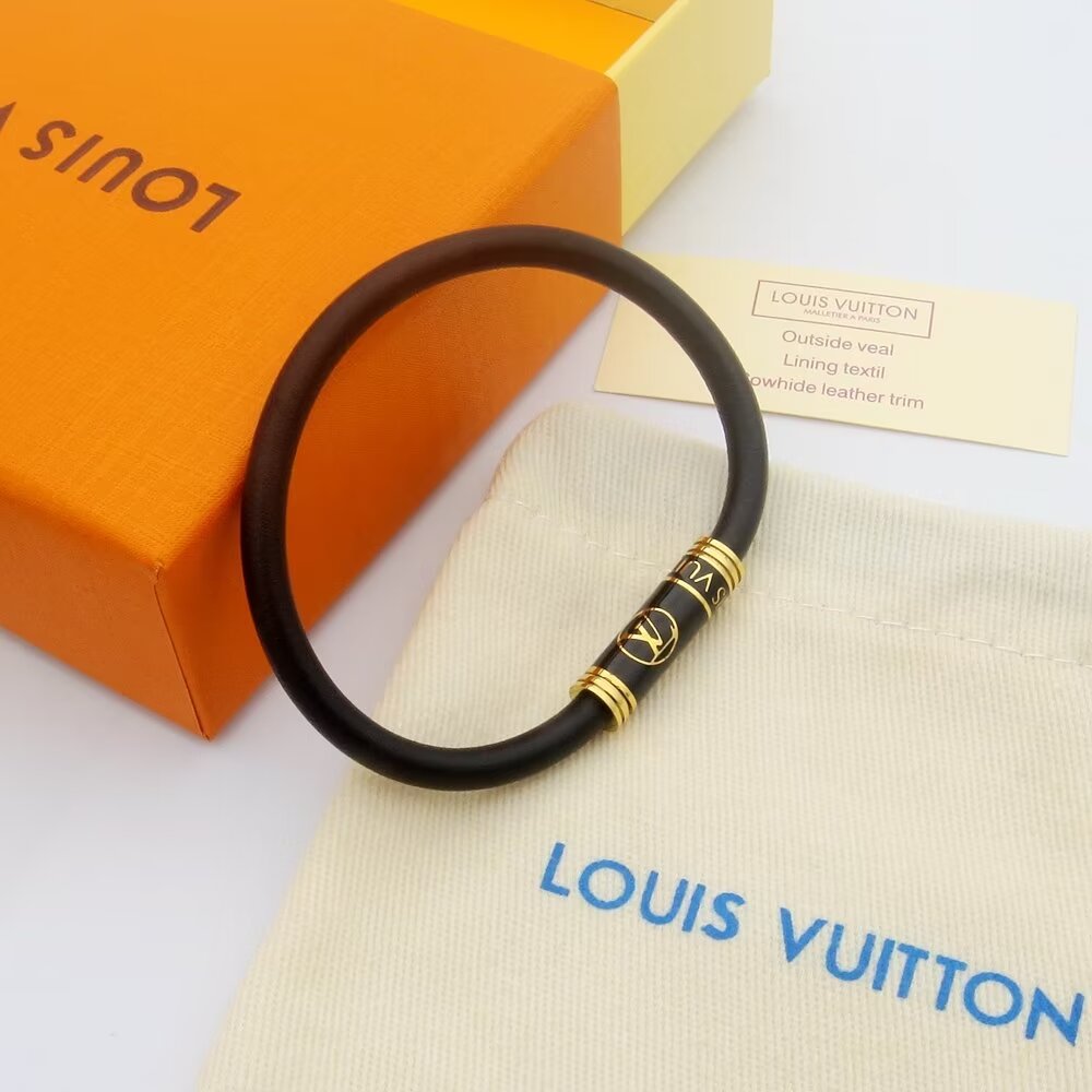 Louis Vuitton All Access 18K Gold Bracelet