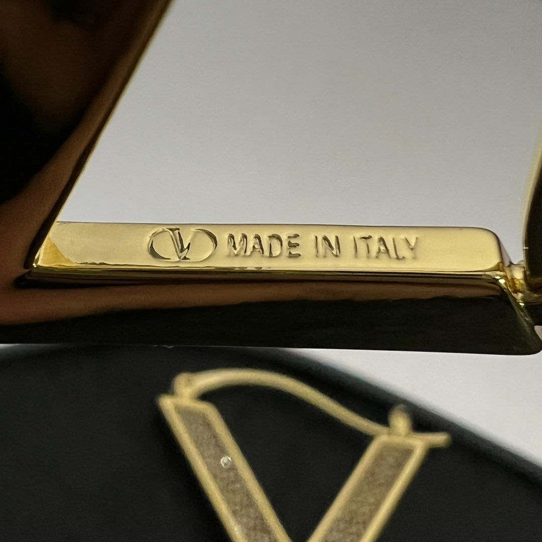 Valentino Diamonds 18K Gold Earrings
