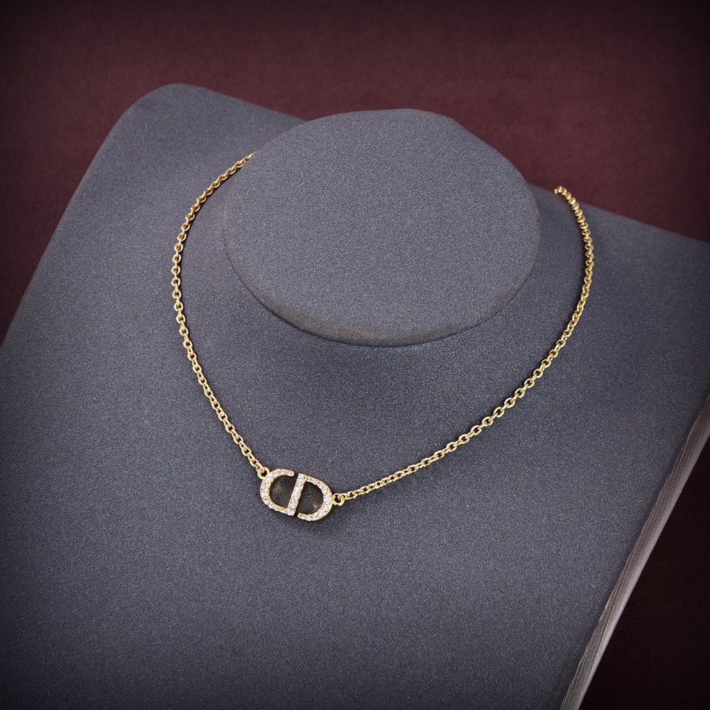 Dior Petit Diamonds 18K Gold Necklace