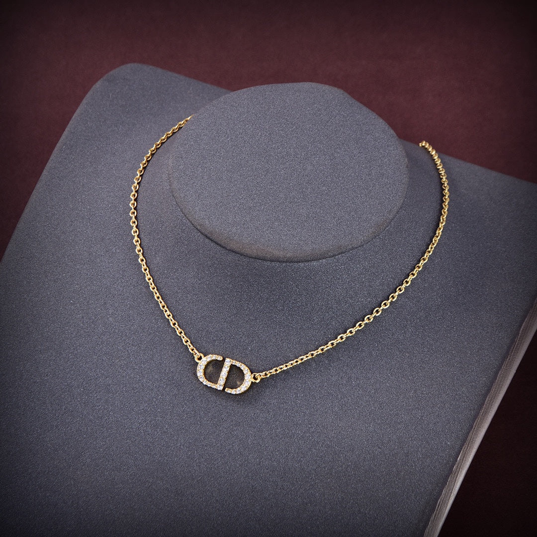 Dior Petit Diamonds 18K Gold Necklace