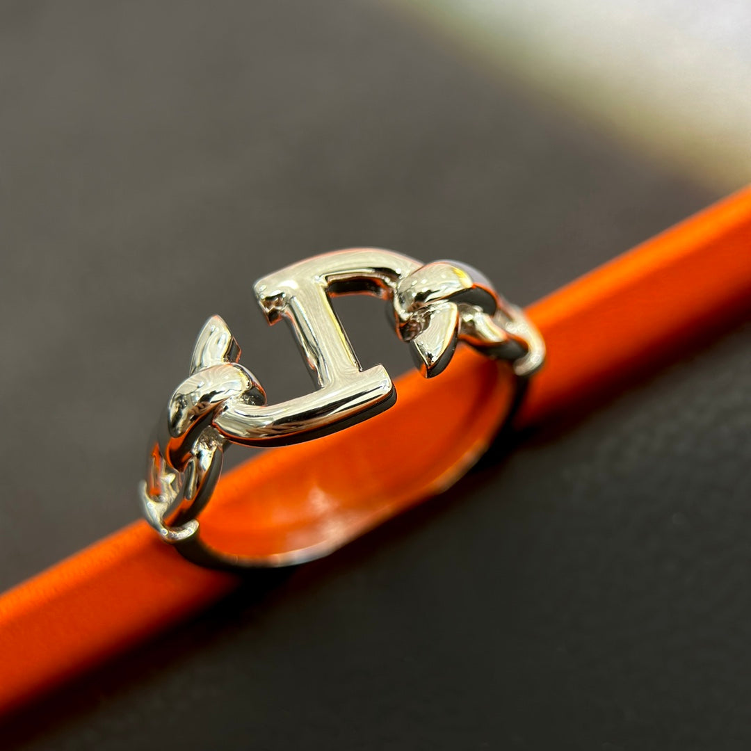 Hermes Farandole 18K Gold Ring