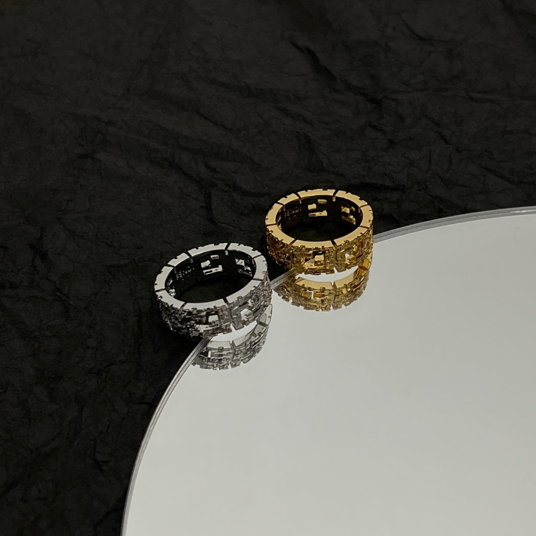 Fendi Is 18K Gold Ring