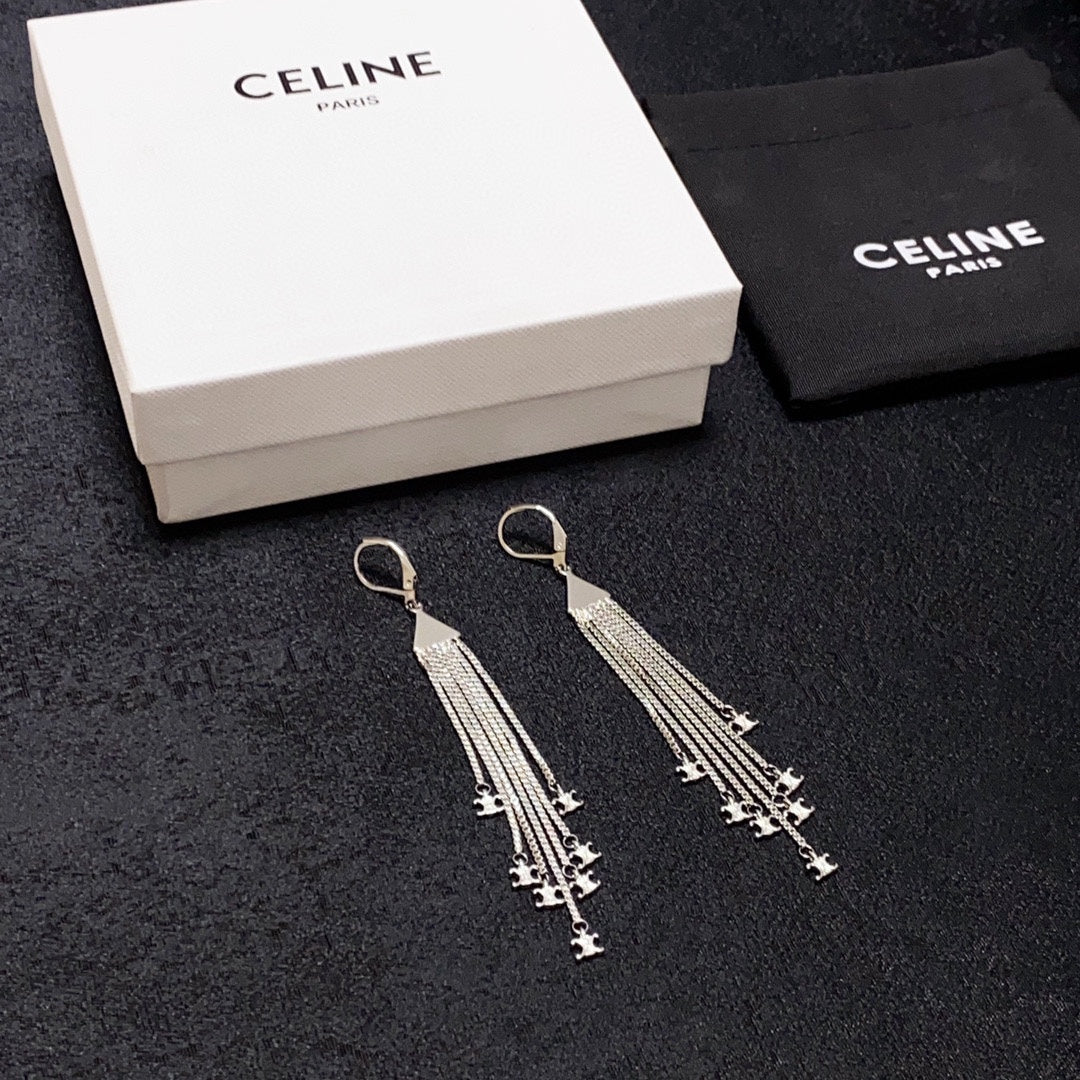 Celine 18K Gold Earrings