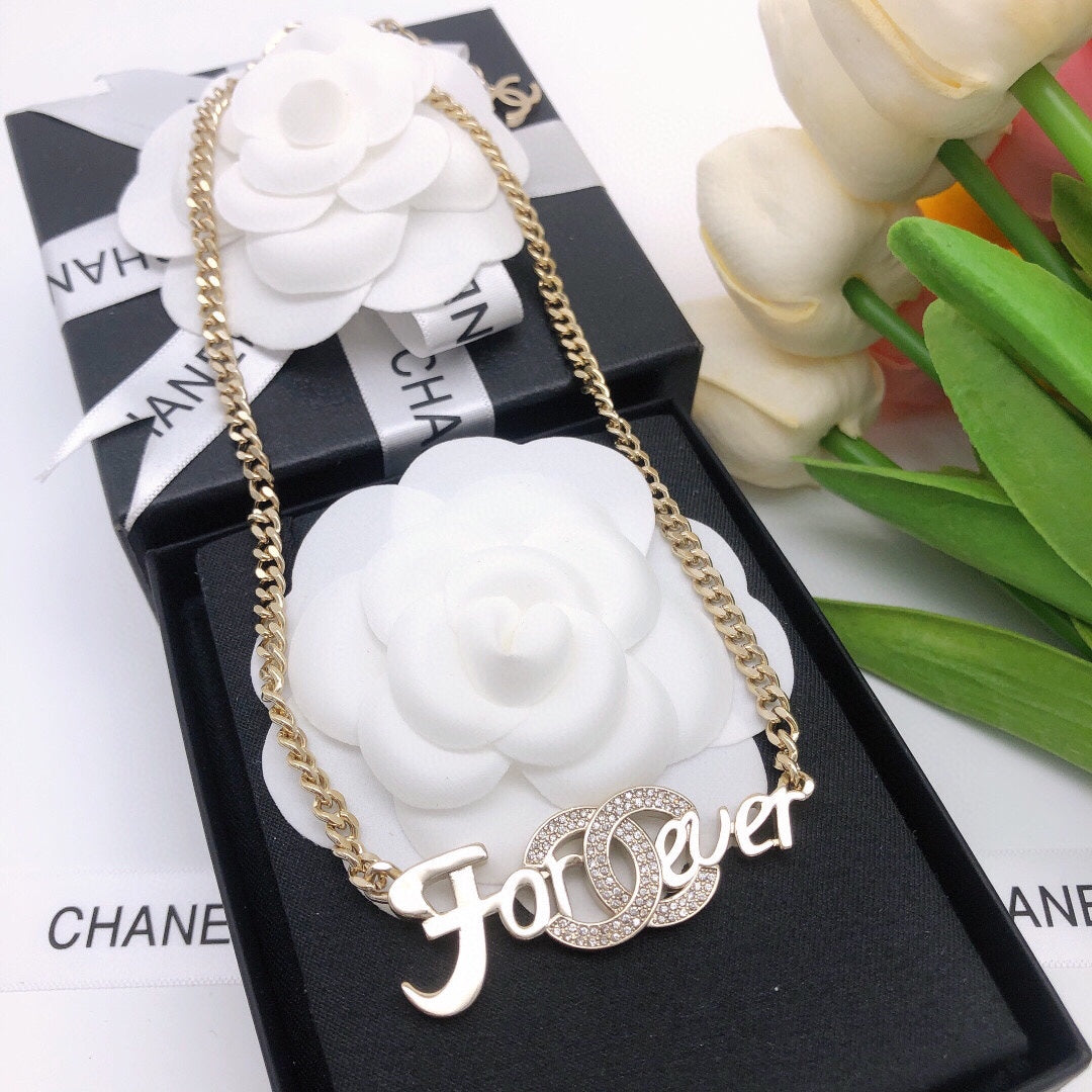 Chanel Forever 18K Gold Necklace
