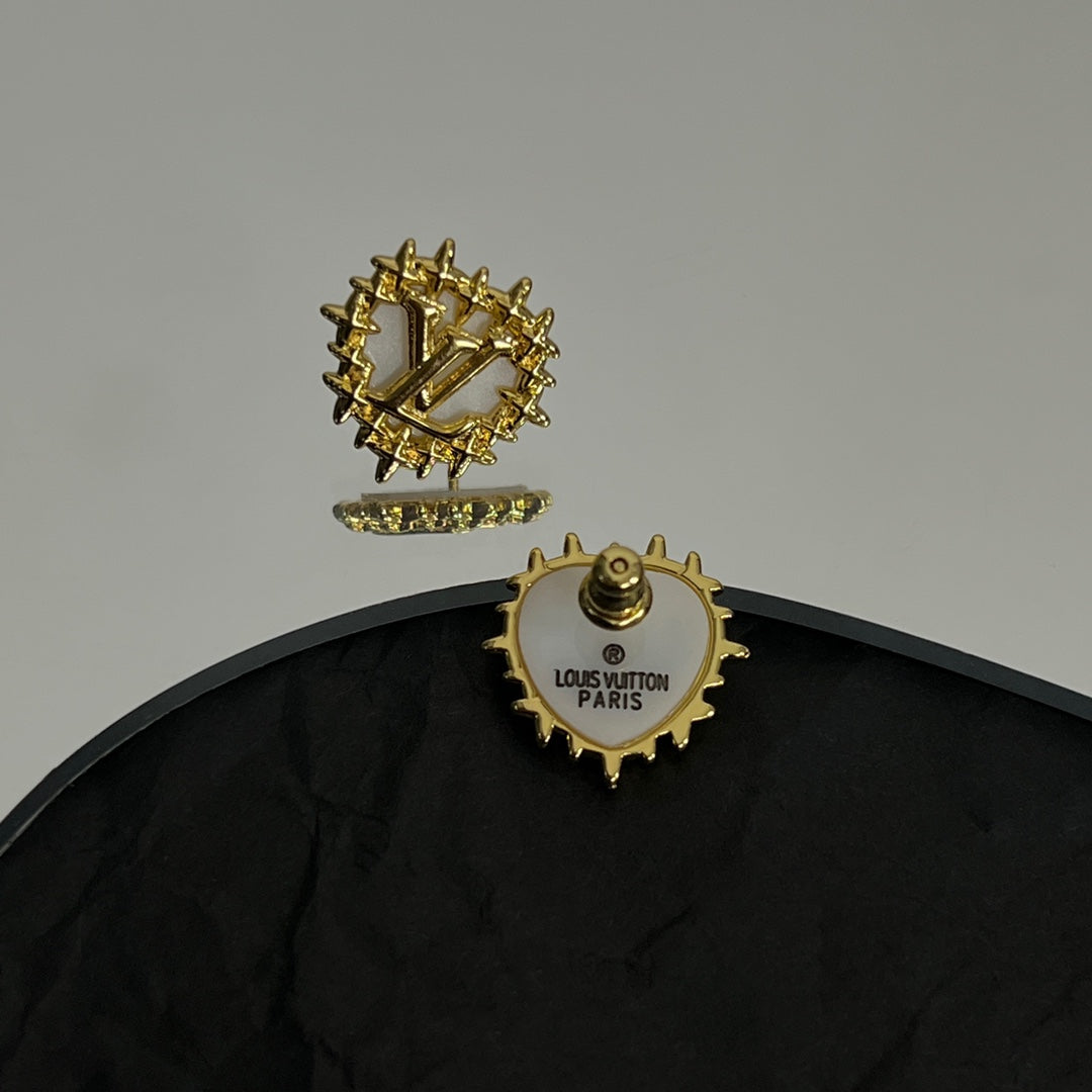 Louis Vuitton Vintage 18K Gold Earrings