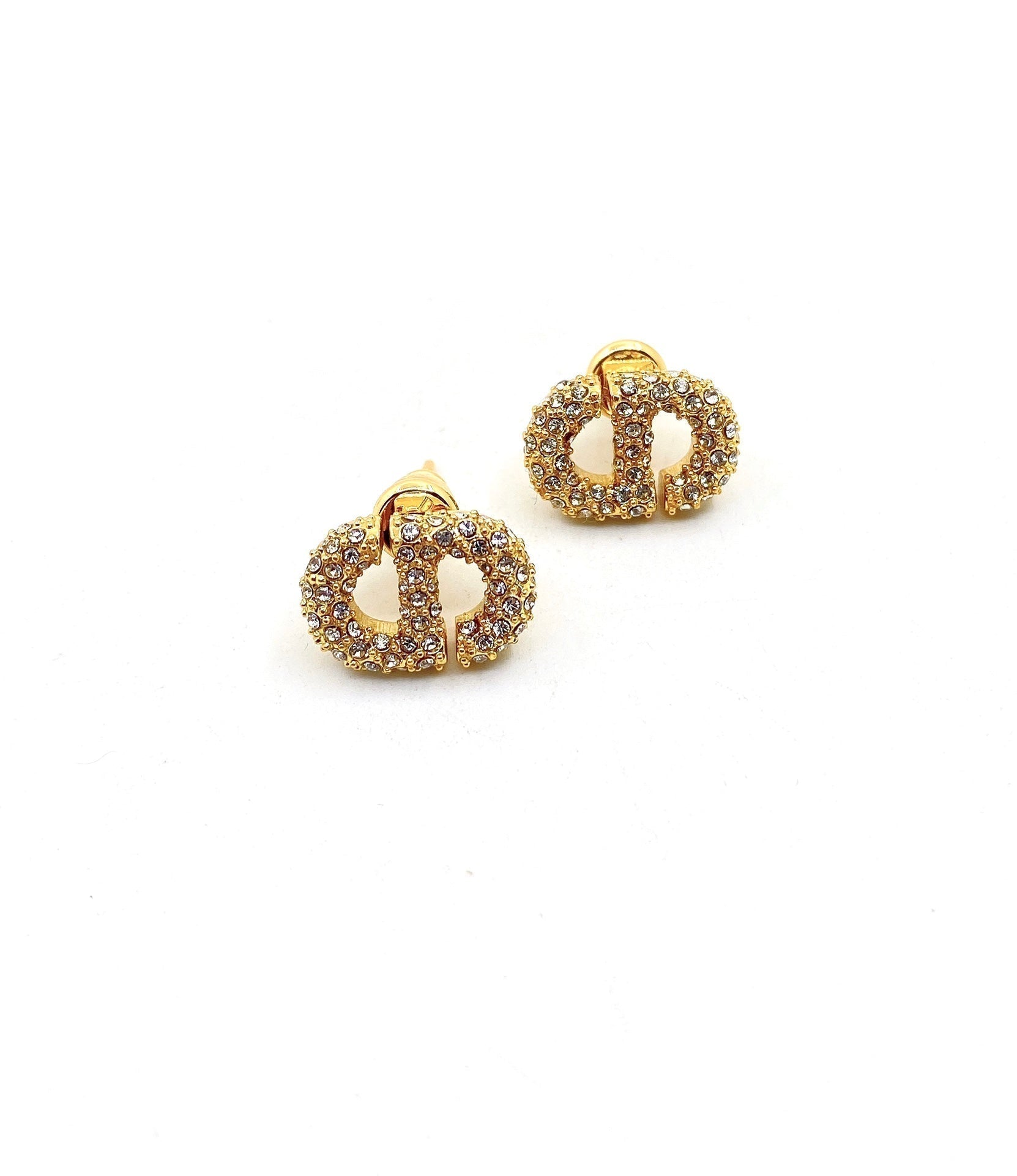 Dior Diamonds 18K Gold Earrings