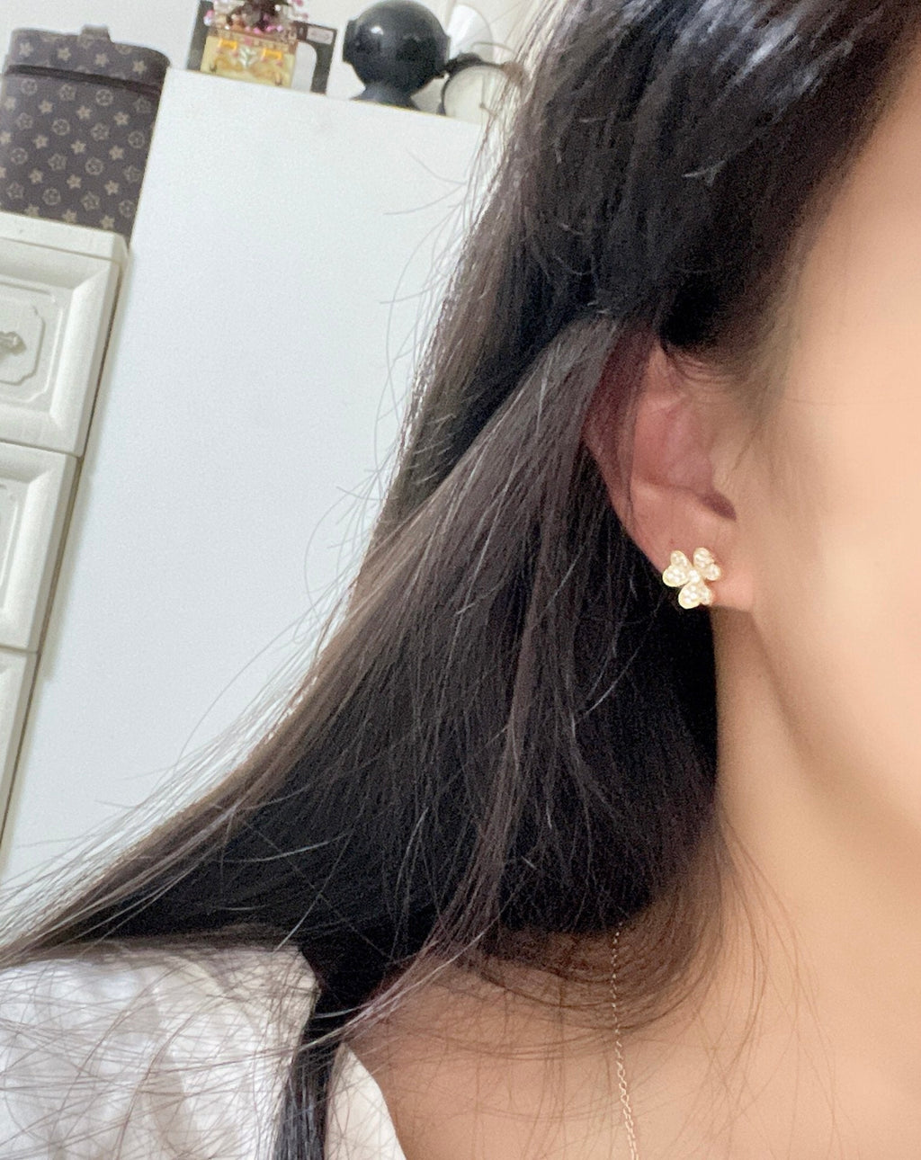 Frivole Small Model 18K Yellow Gold Earrings