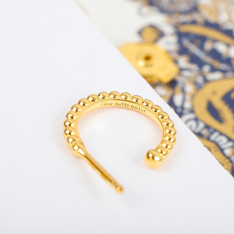 Dior ROSE CELESTE Gold 18K Gold Earrings