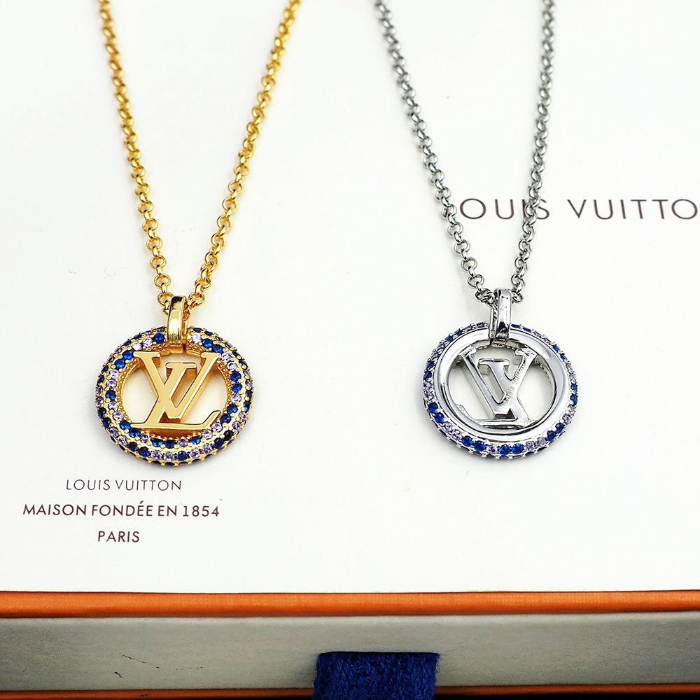 Louis Vuitton Louise By Night 18K Gold Necklace