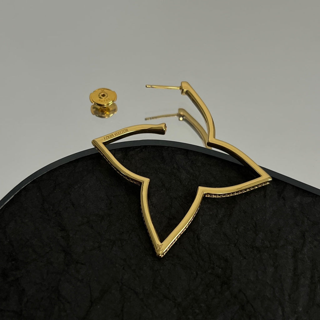 Louis Vuitton Debuts Blossom 18K Gold Earrings