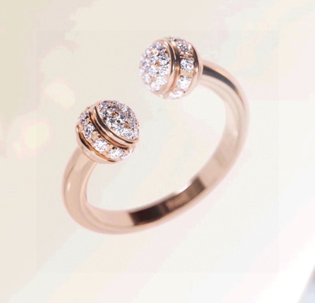 Open 18K Rose Gold Ring
