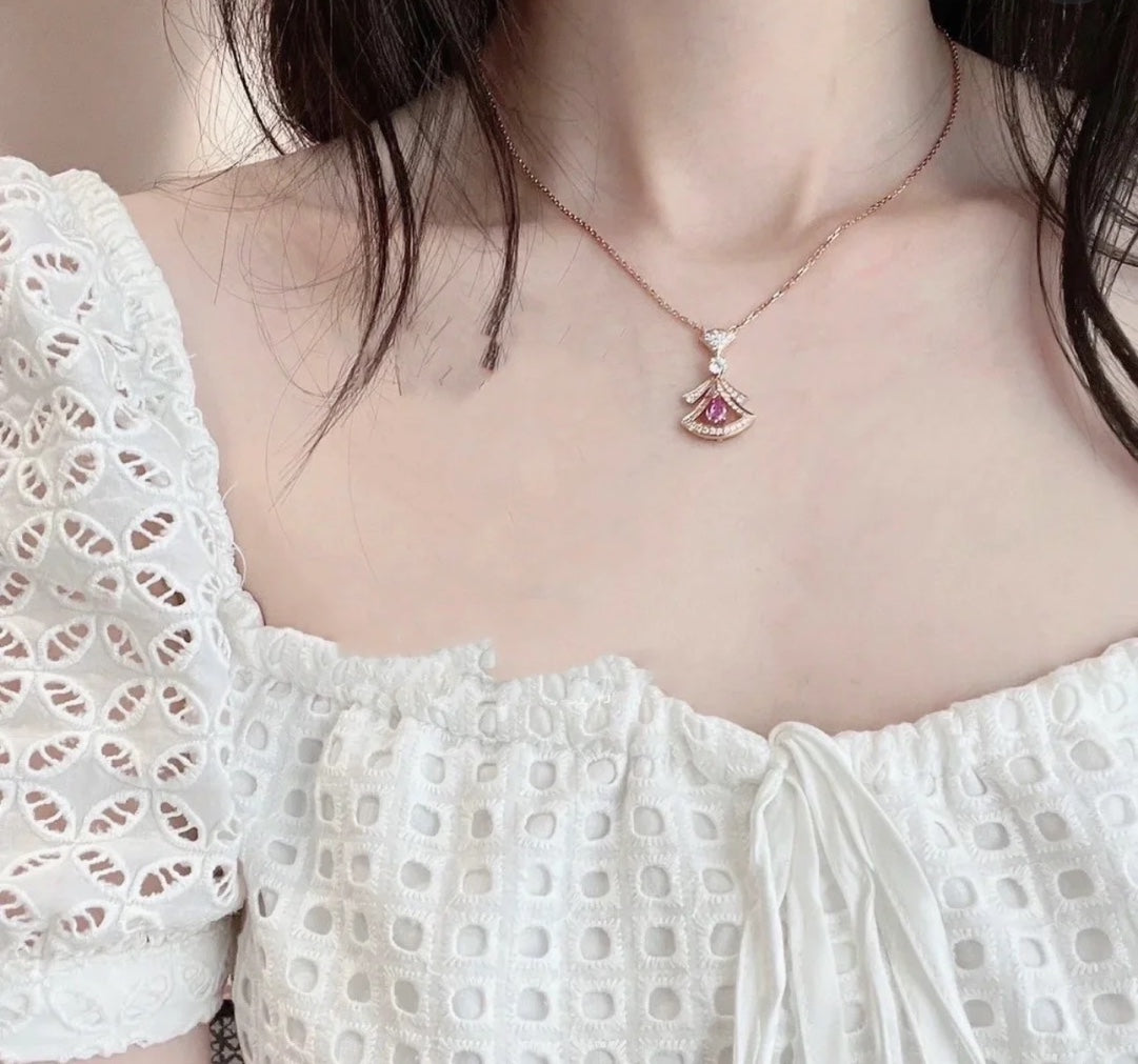 Bvlgari Dream Diamonds 18K Gold Necklace