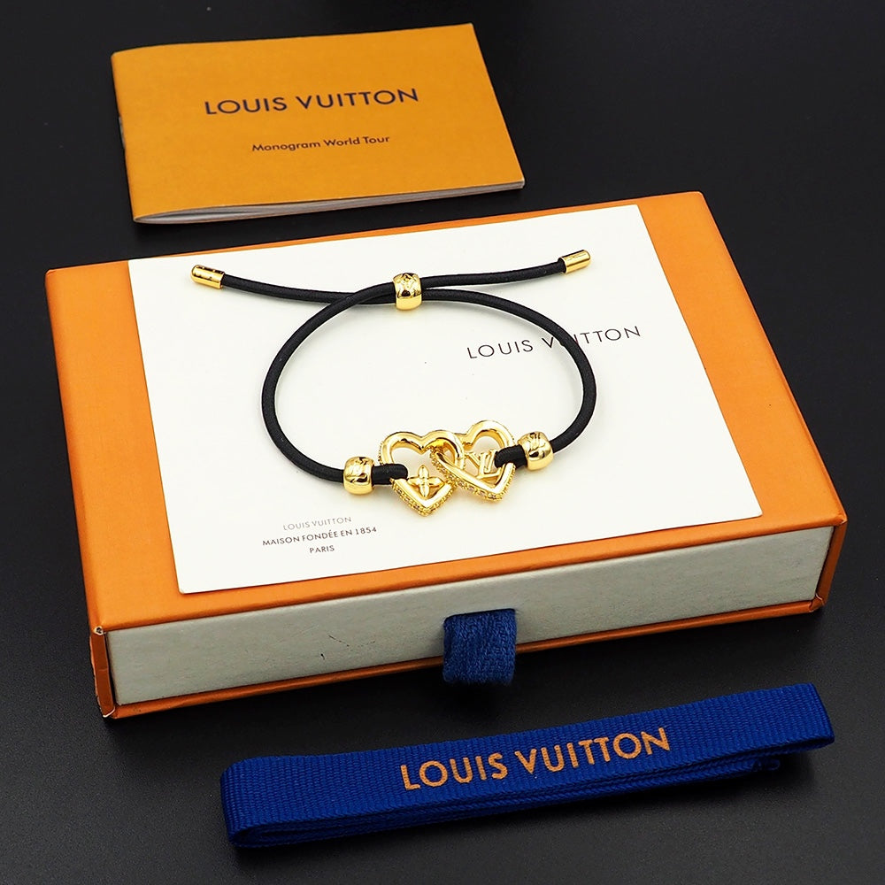 Louis Vuitton My Love Black 18K Gold Bracelet
