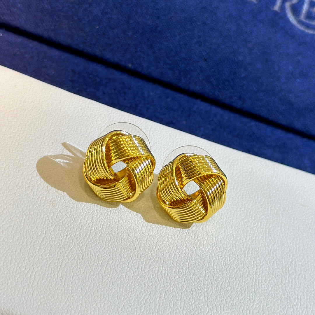 Celine 18K Gold Earrings
