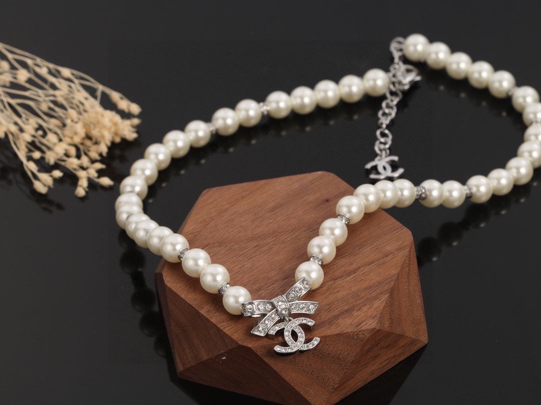 Chanel Centenary Pearls 18K Gold Necklace
