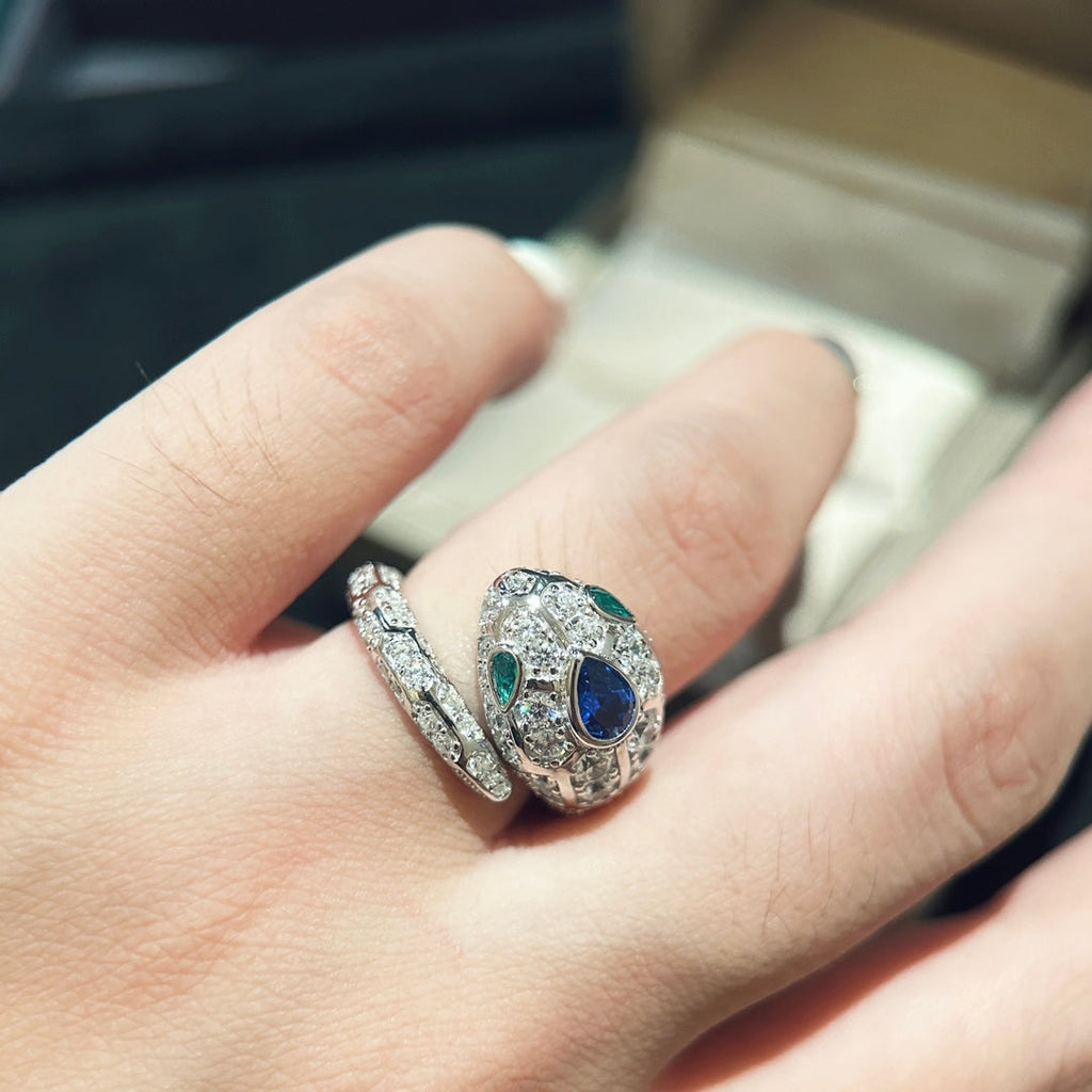 Bvlgari Serpenti 18K Gold Ring