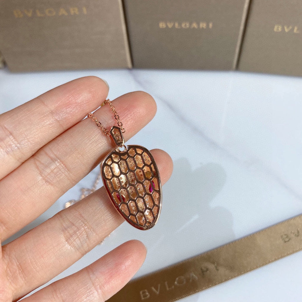 Bvlgari Serpenti 18K Gold Necklace