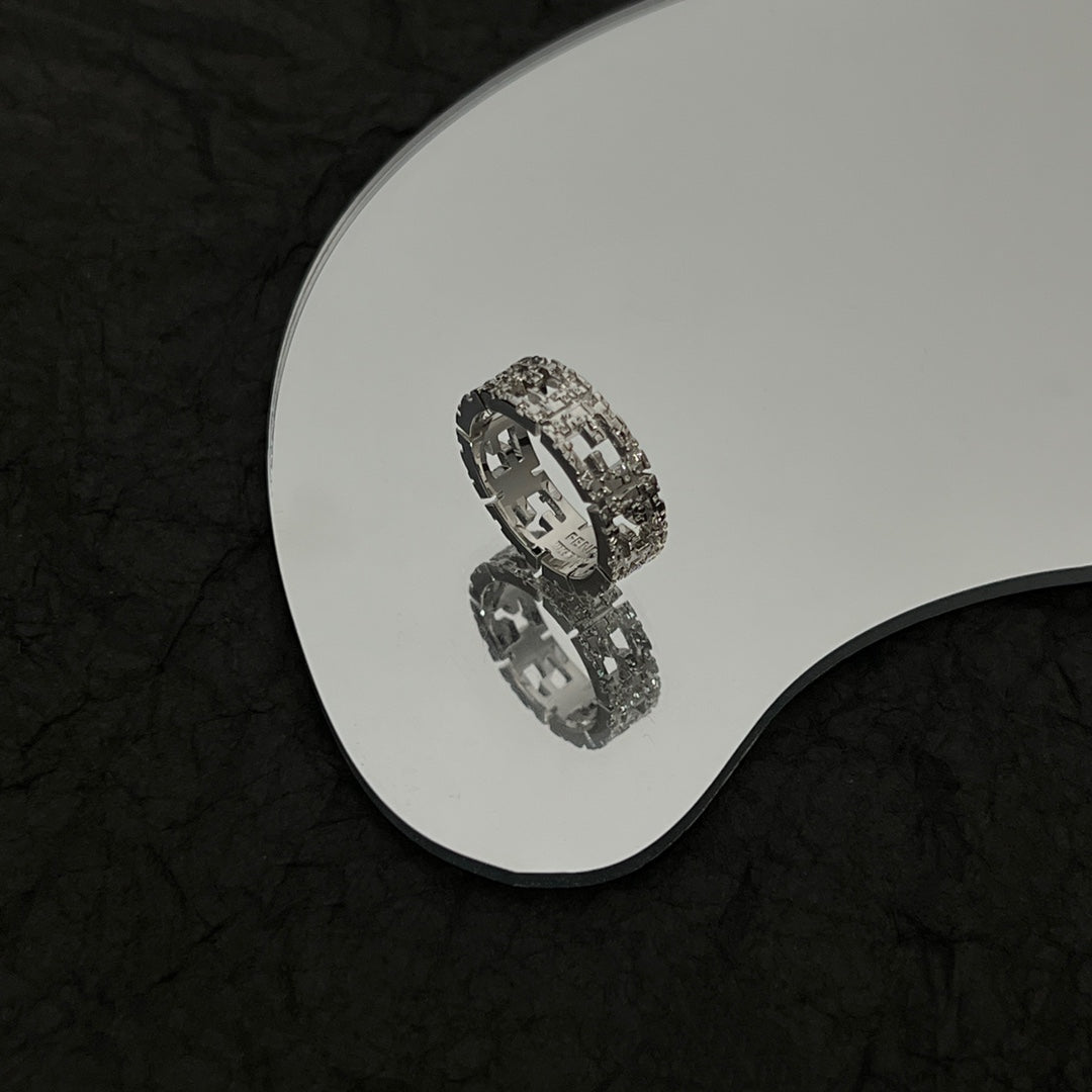 Fendi Is 18K Gold Ring