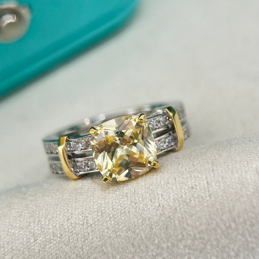Tiffany Schlumberger Stone 18K Gold Ring