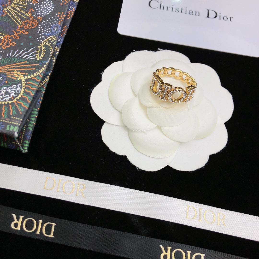 Dior Revolution Chain 18K Gold Ring