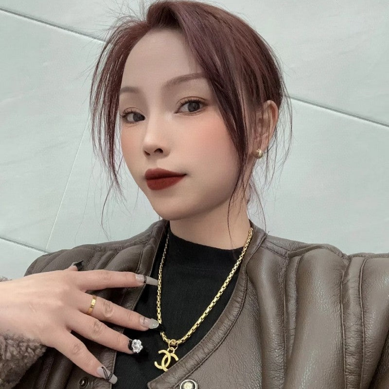 Chanel Vintage Gold Choker 18K Gold Necklace