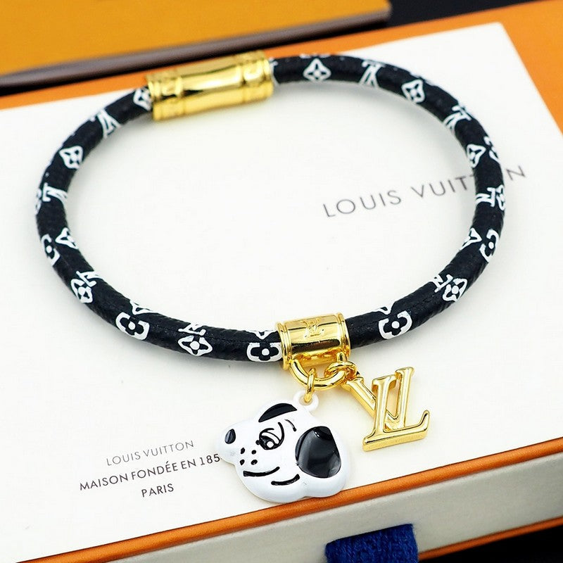 Louis Vuitton Animogram 18K Gold Bracelet