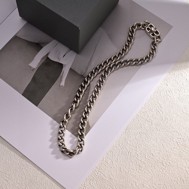 Balenciaga Monaco Chain 18K Gold Necklace