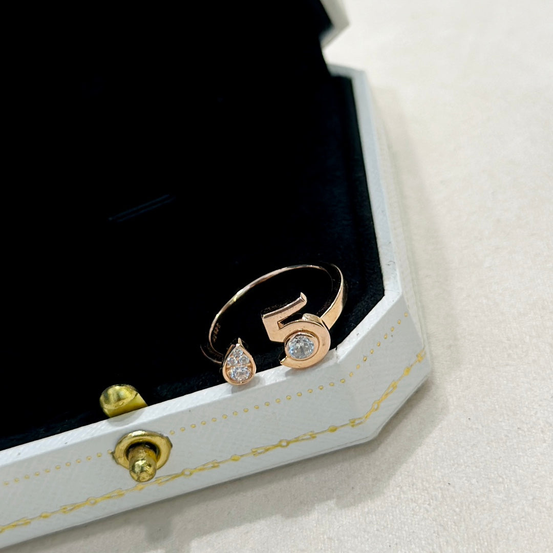 Chanel No.5 18K Gold Ring