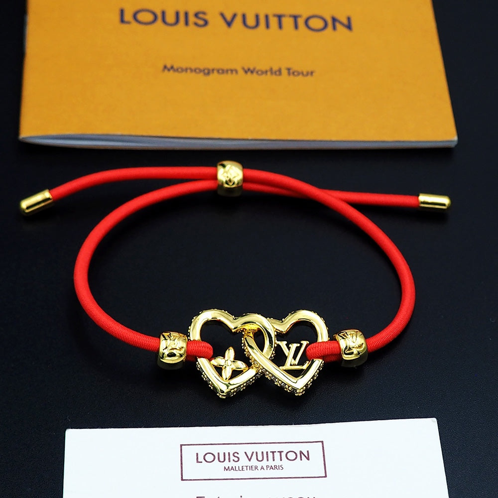Louis Vuitton My Love Red 18K Gold Bracelet