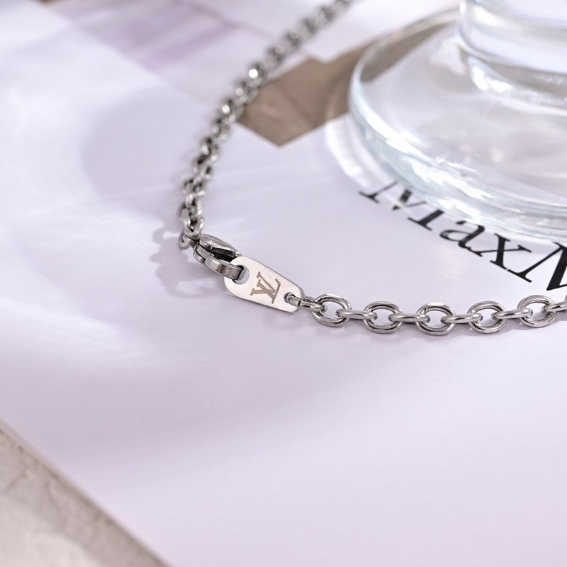 Louis Vuitton Bold Tri-Color 18K Gold Necklace