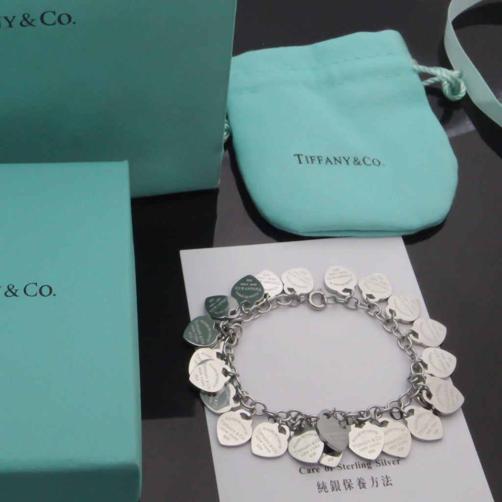 Tiffany Heart Tag 18K Gold Bracelet
