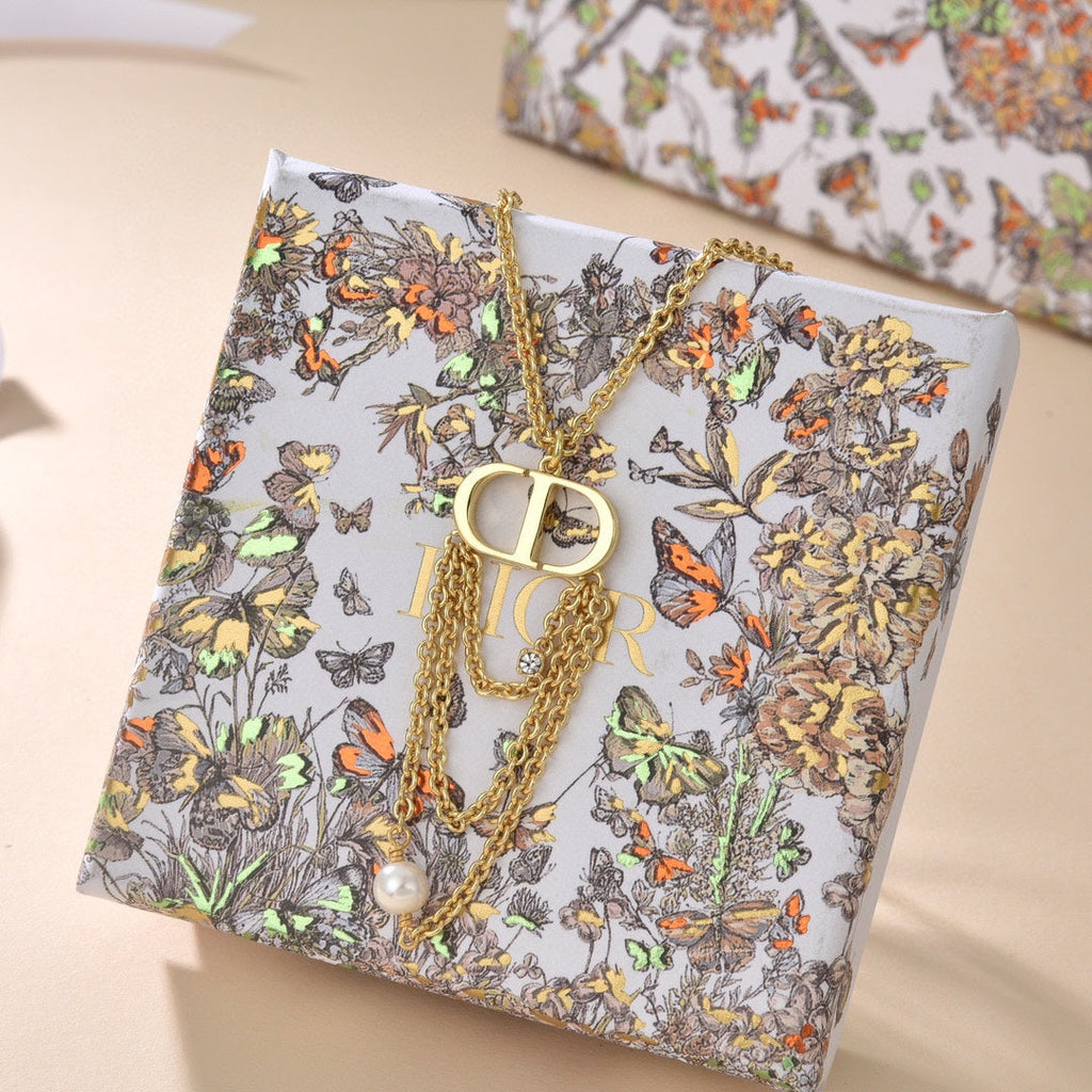 Dior Chain 18K Gold Necklace
