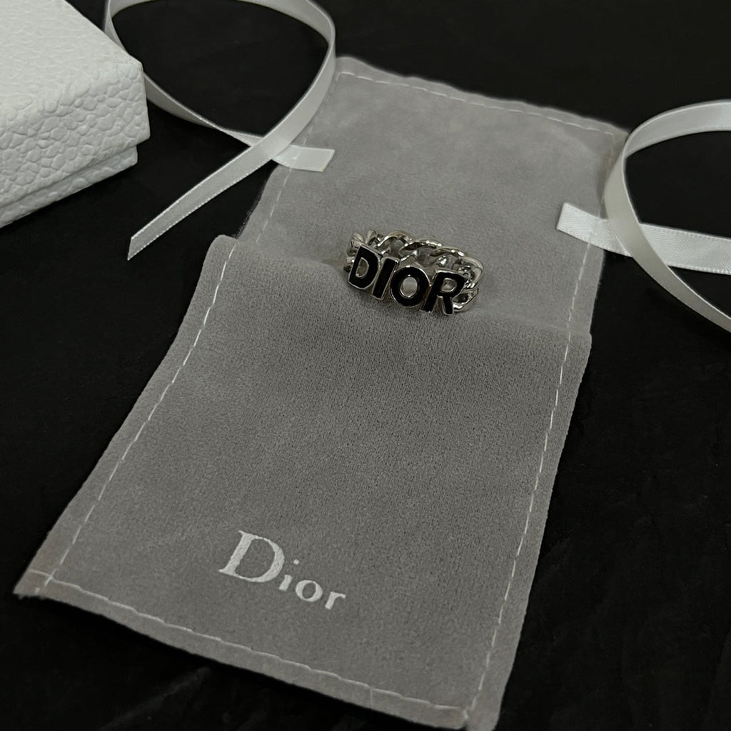 Dior Chain 18K Gold Ring