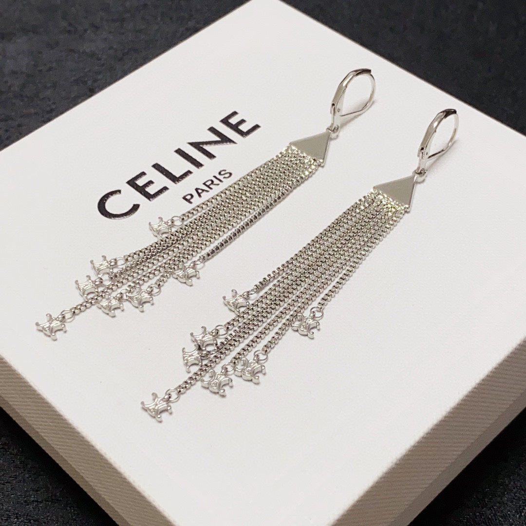 Celine 18K Gold Earrings