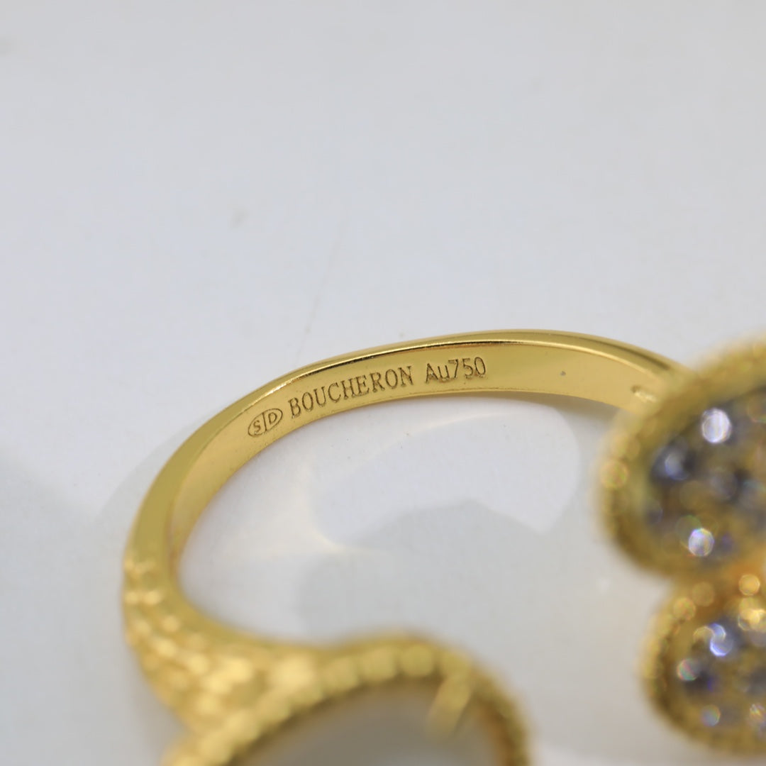 Serpent Boh ̈ ̈me Diamonds 18K Gold Ring