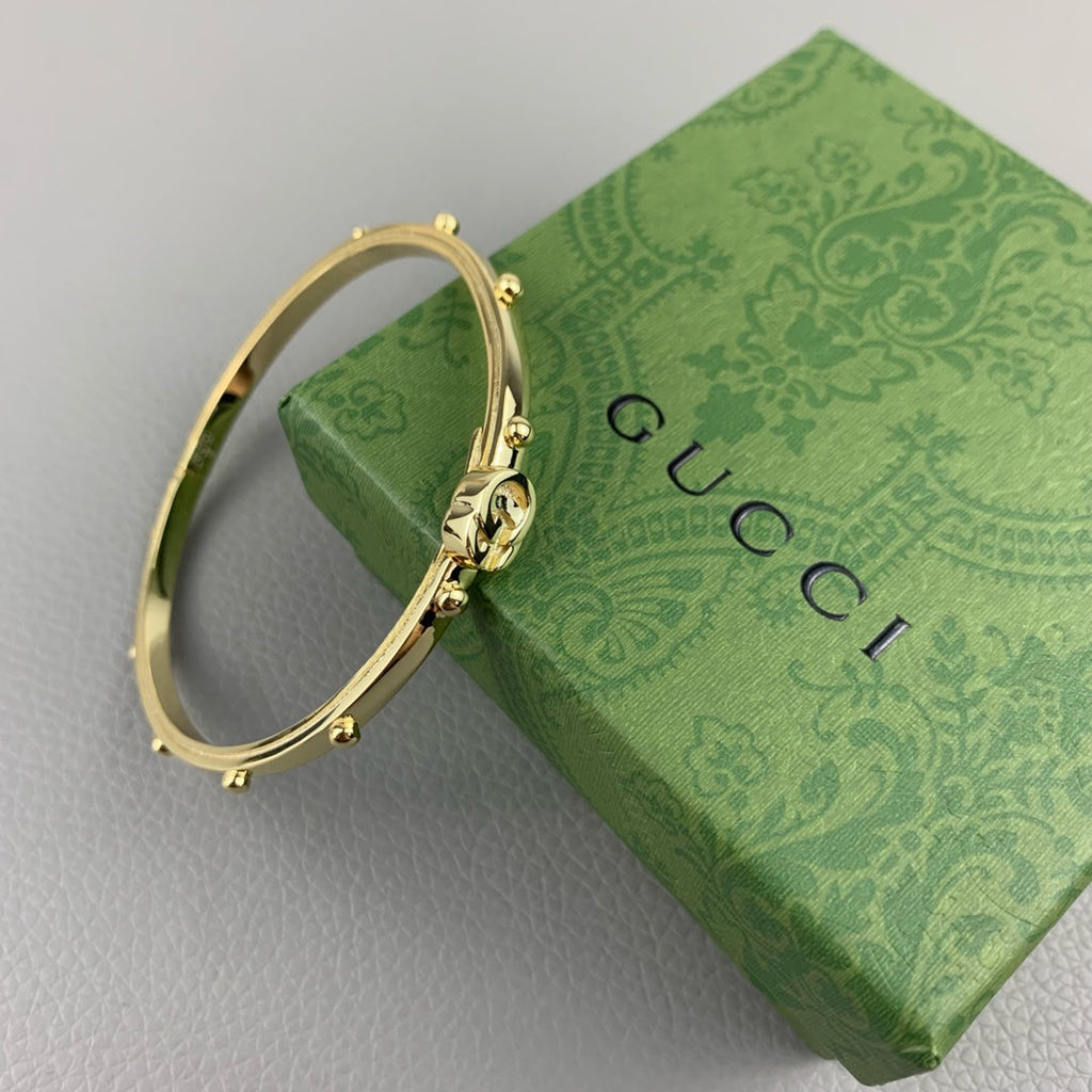 Gucci Double Running Gucci 18K Gold Bracelet