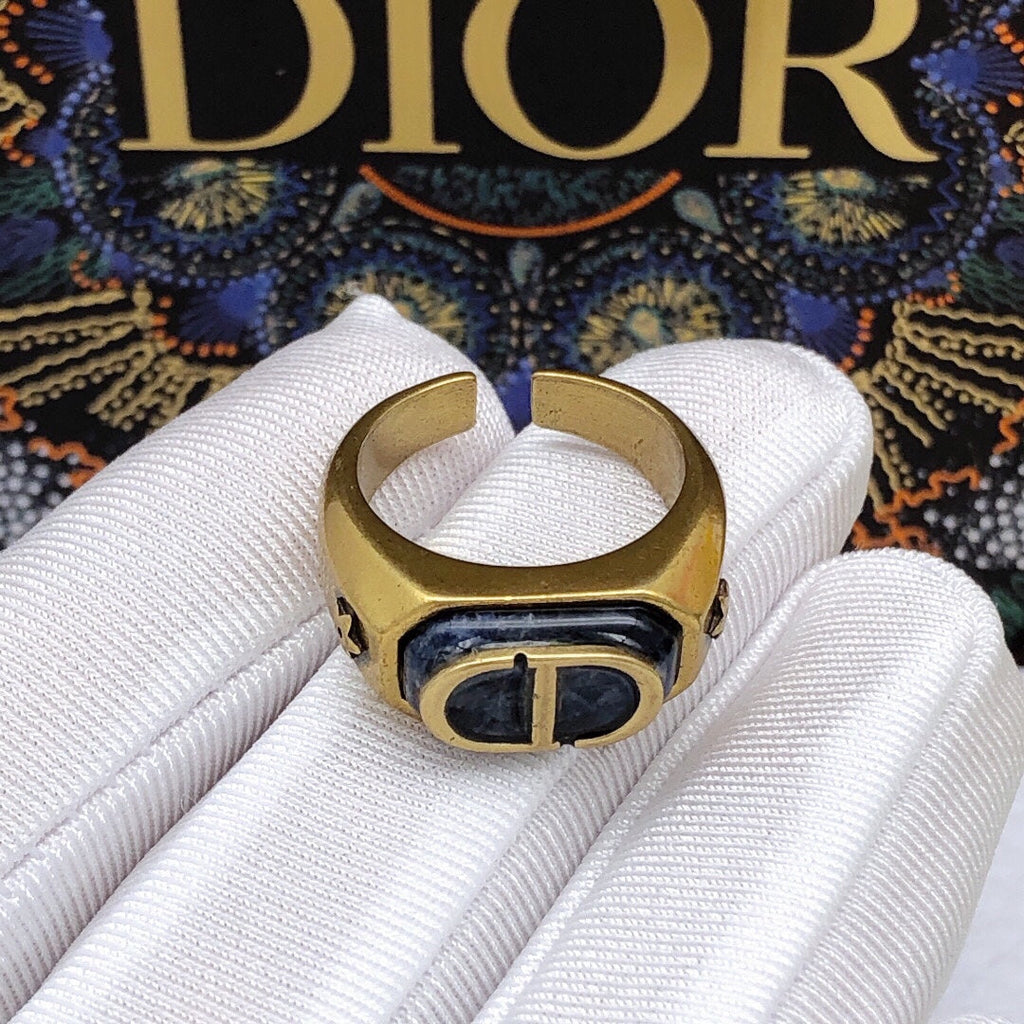 Dior Vintage 18K Gold Ring