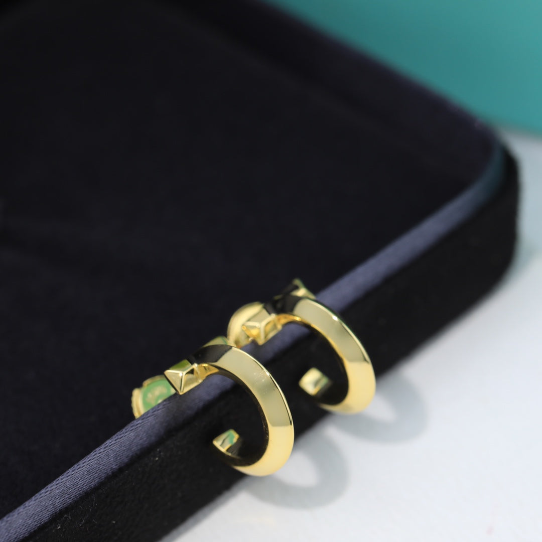 Tiffany Hoop 18K Gold Earrings