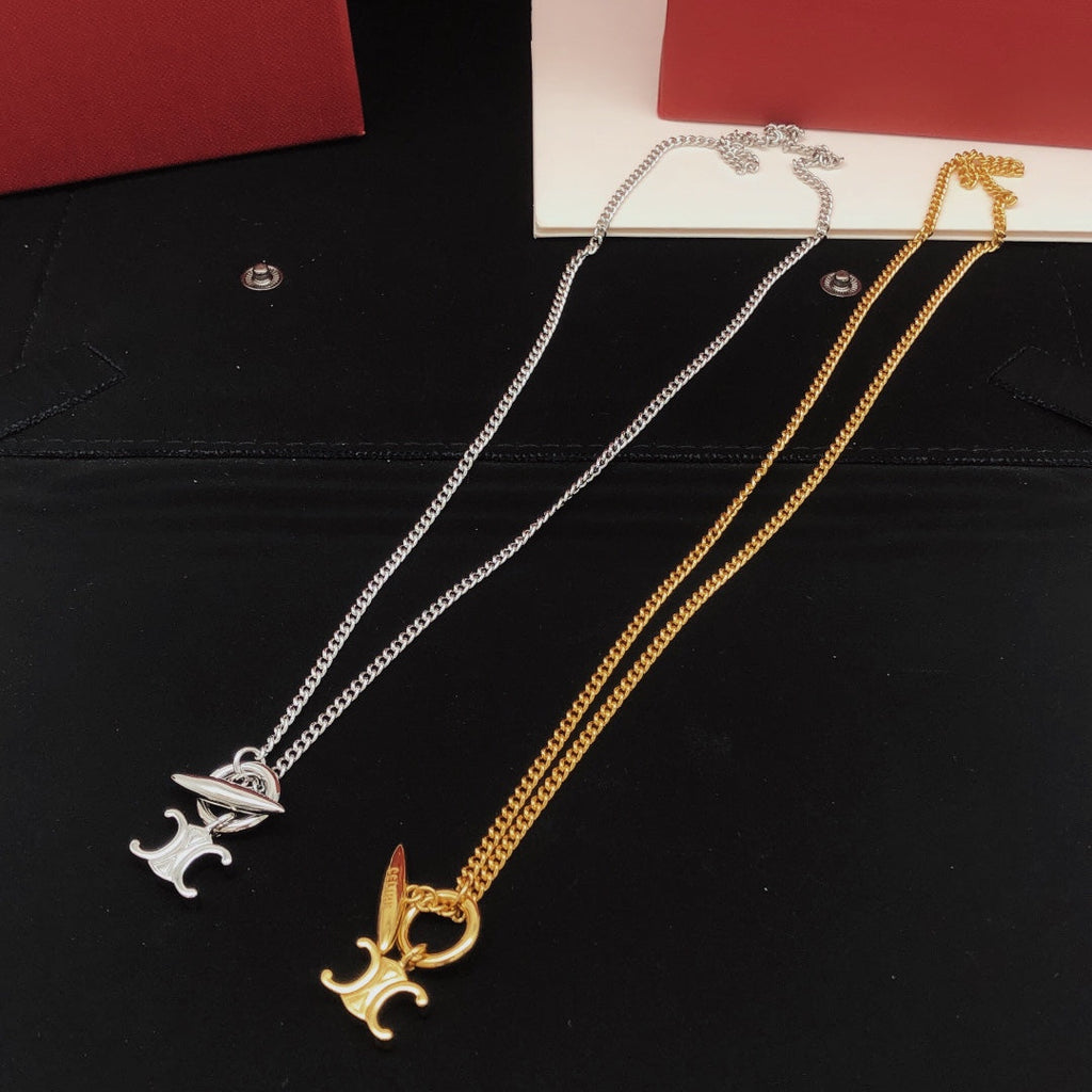 Celine Celine 18K Gold Necklace