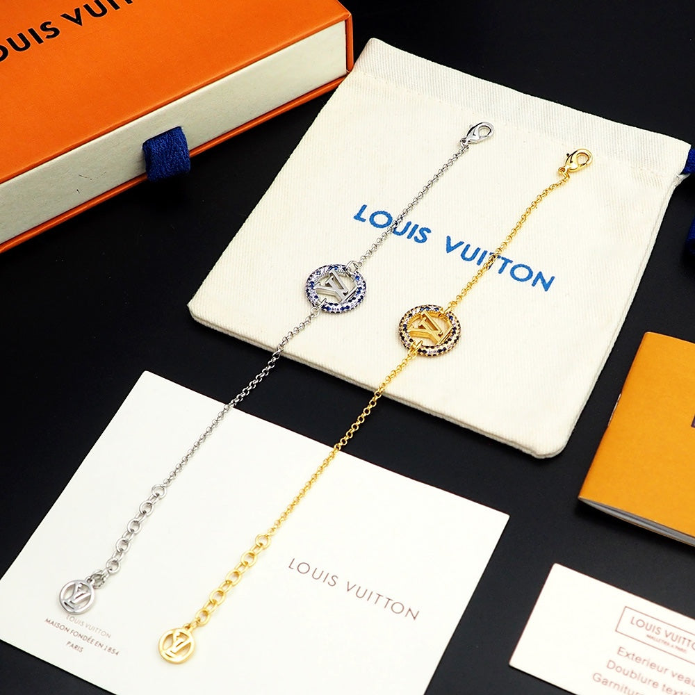 Louis Vuitton Louise By Night 18K Gold Bracelet