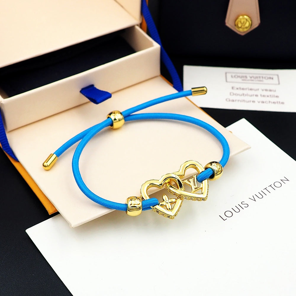 Louis Vuitton My Love Blue 18K Gold Bracelet