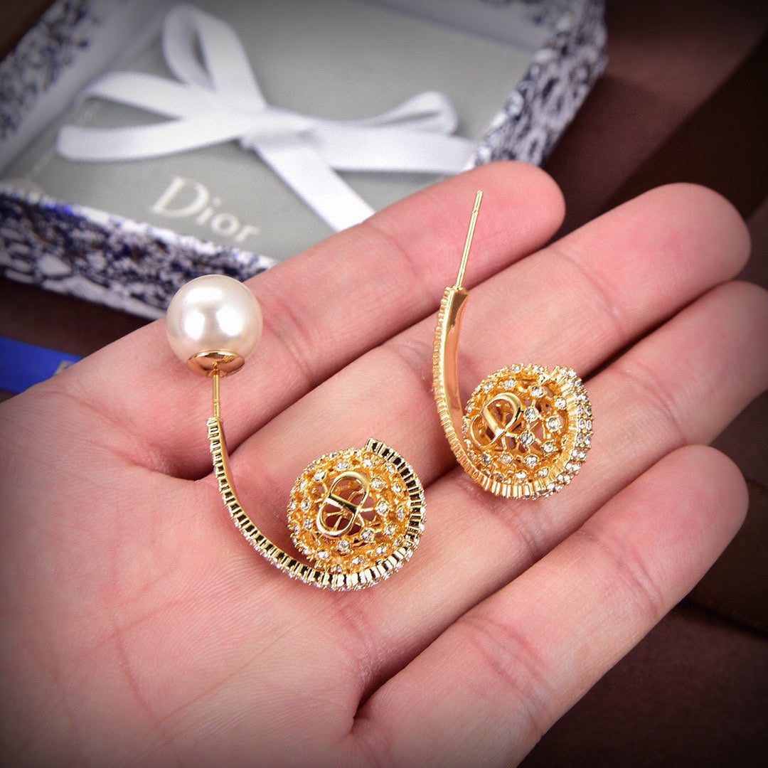 Dior Tribales 18K Gold Earrings