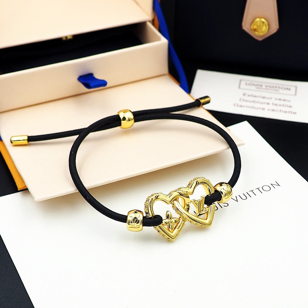 Louis Vuitton My Love Black 18K Gold Bracelet