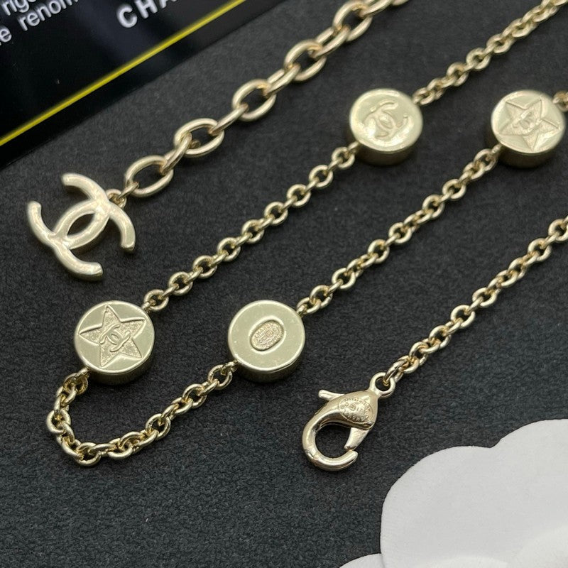 Chanel Star Gold 18K Gold Necklace
