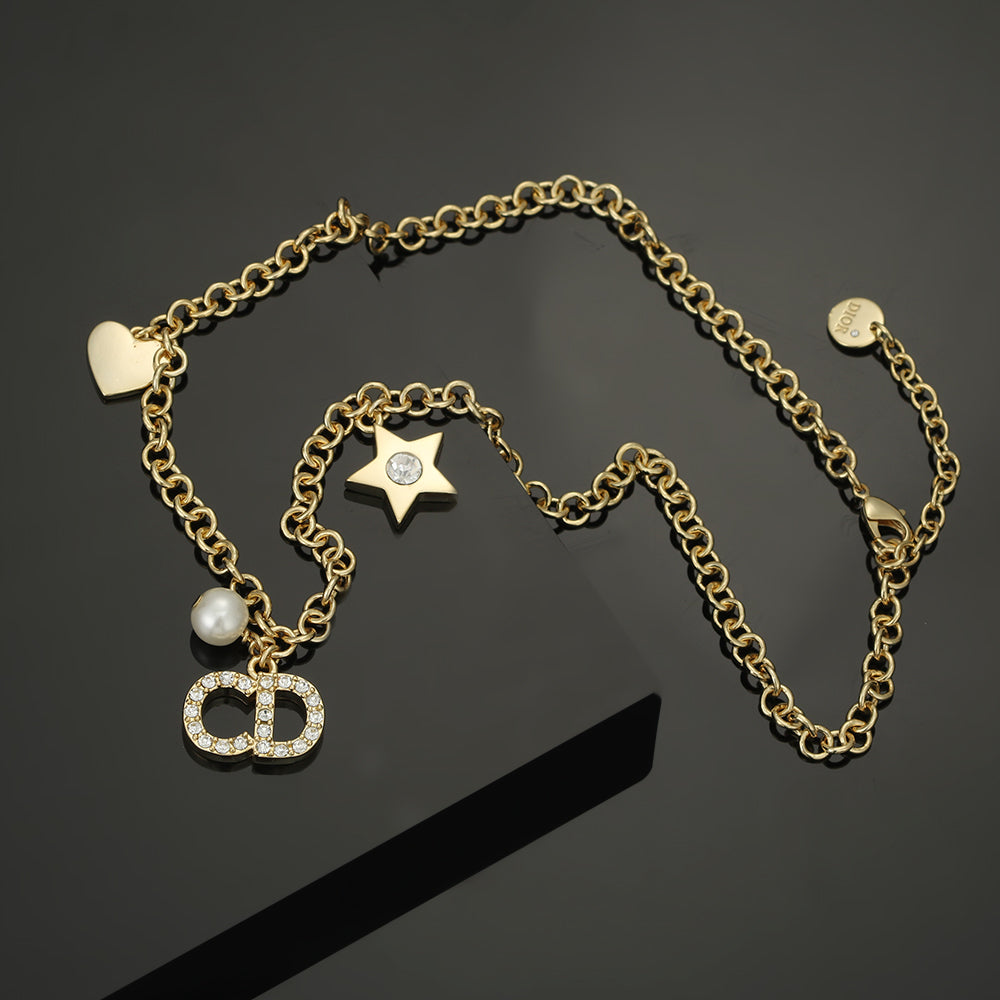Dior 30 Montaigne 18K Gold Necklace