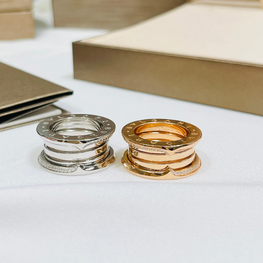 B.zero1 Diamond 18K Gold Ring
