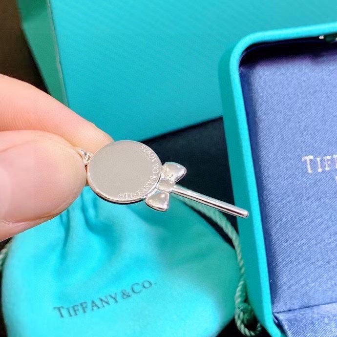 Tiffany Lollipop Charm Chain 18K Gold Necklace