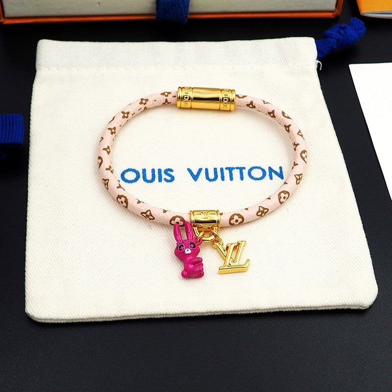 Louis Vuitton Animogram 18K Gold Bracelet