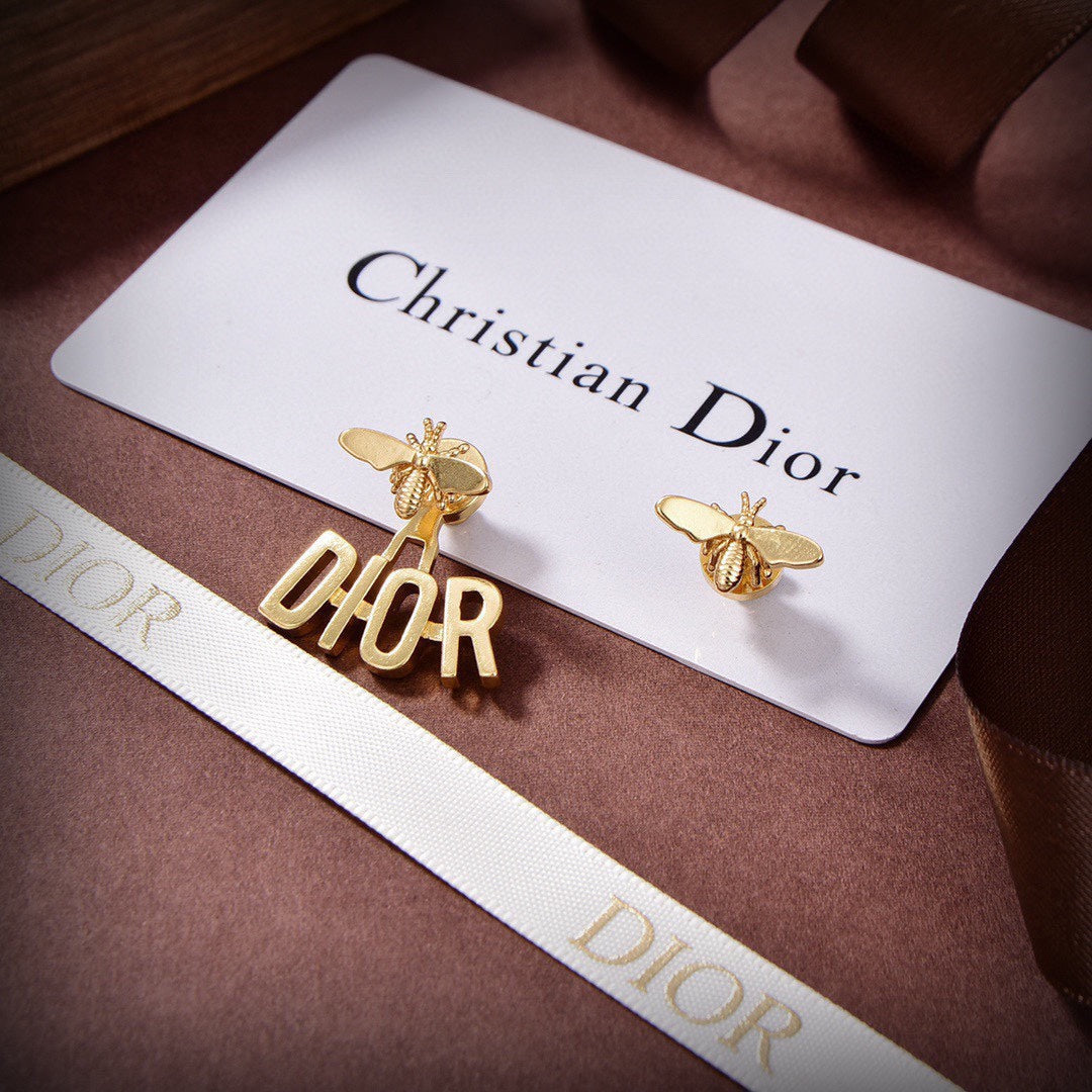 Dior Revolution 18K Gold Earrings