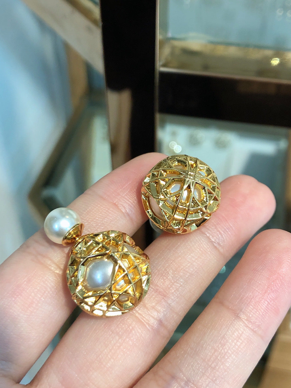 Dior Tribales 18K Gold Earrings